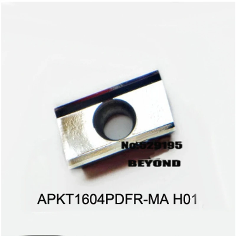 

100% Original APKT1604PDFR-MA H01 APKT1604 PDFR APKT 1604 Carbide Inserts for Aluminum Copper Lathe Tools Milling Cutter