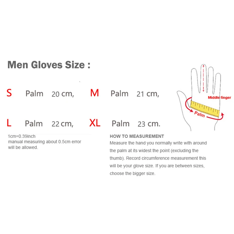 New Men Luxurious High Quality Leather Gloves Black Autumn Driving Keep Warm Gloves Mittens Fashion Full Finger gloves