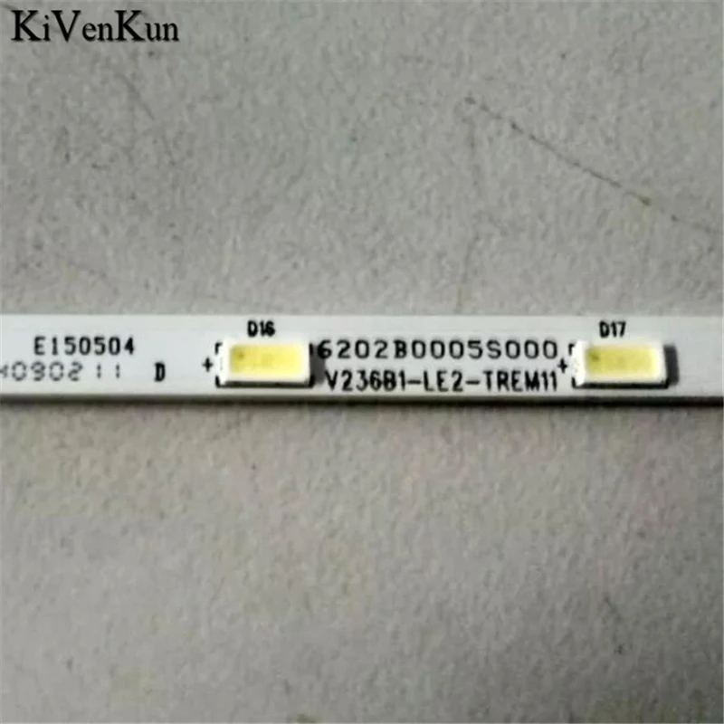 TV Lamp LED Backlight Strips For Samsung UE24H4003AW UE24H4070AS TV Bars Kit LED Band V236B1-LE2-TREM11 Rulers Tapes V236BJ1-LE2