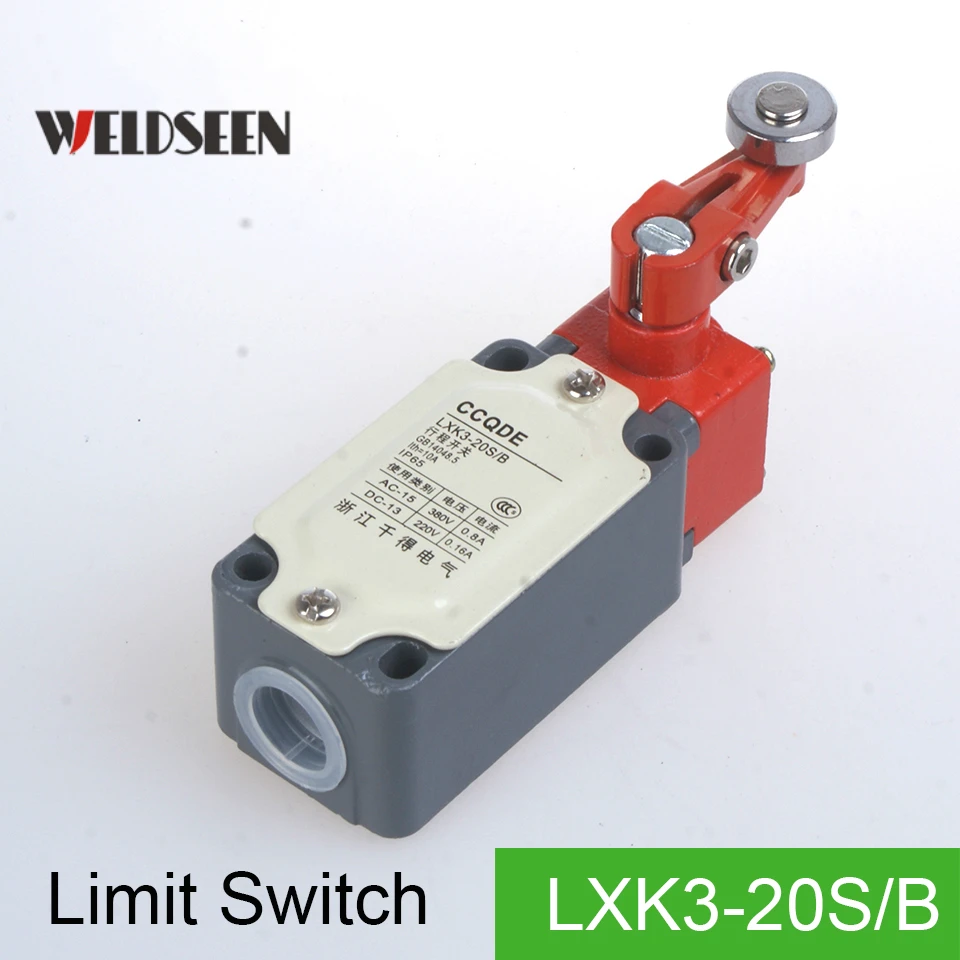 Limit Micro Switch LXK3-20S 10A Momentary IP65 Waterproof Aluminum Alloy