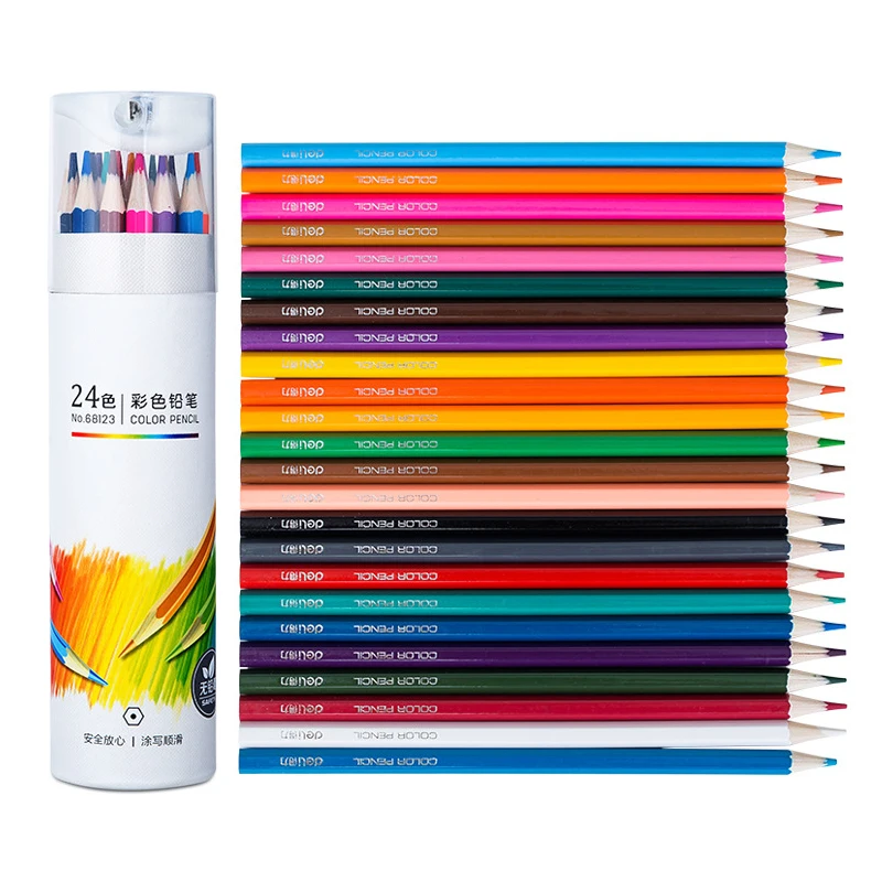 

12/24/36/48 Color Pencil Set for Drawing Sketch Painting Student School Art Gift Professionnel Colour Pencil Set School Supplies