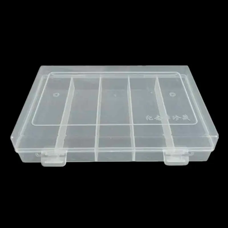 Rectangular Clear Plastic Storage Box Collection Case Protector for 100pcs 27mm/30mm Coin Capsules Holder or 5pcs 27mm Coin Tube