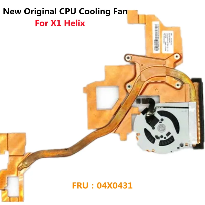 New Original CPU Cooling Heatsink Fan Cooler Radiator For Lenovo ThinkPad X1 Helix Laptop X1H FRU：04X0431 UDQFTYH11BFD