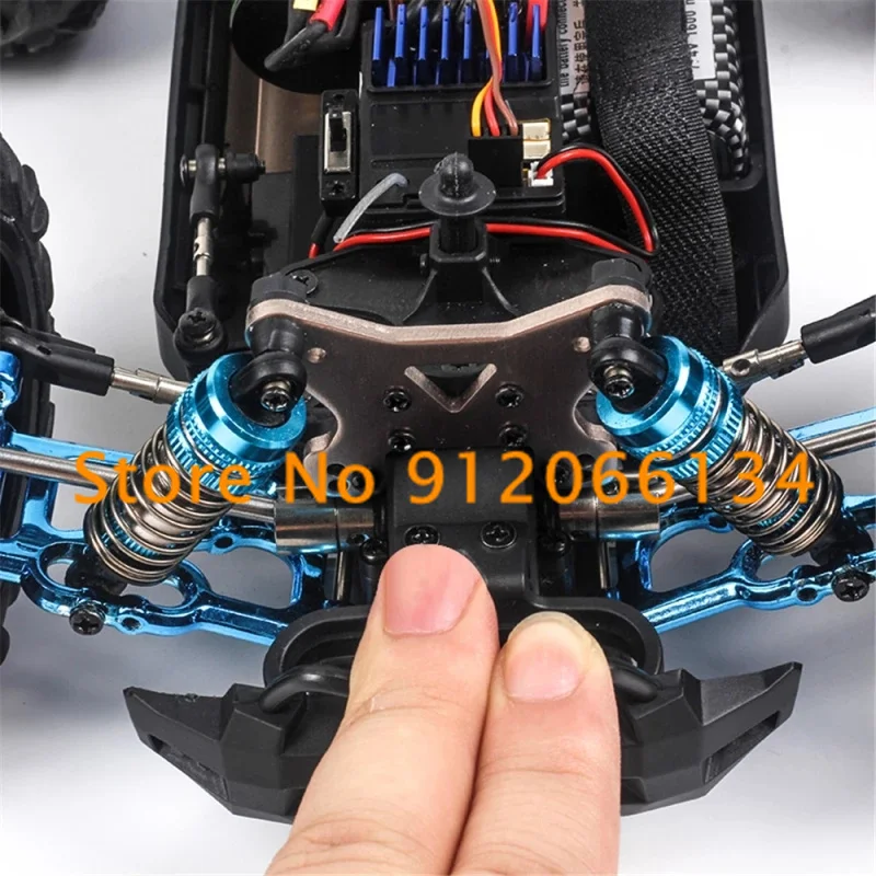 

4WD 80KM/H Brushless RC Racing Car 150M Hydraulic Shock Absorber 45° Slope Climbing All-terrain Alloy Remote Control Car Truck