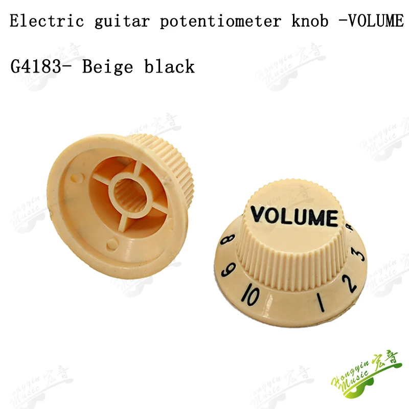 Electric guitar Electric bass sound volume control knob cap gear switch knob cap electric guitar material accessories