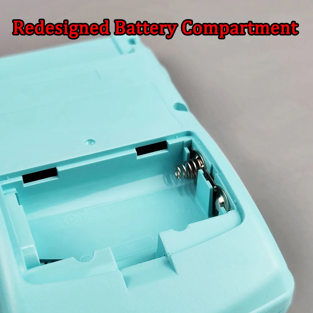 Customized IPS V3 Housing Shell For GBC Highlight IPS V3 Pre Laminated LCD Screen Kits With Rubber Membranes for GameBoy Color