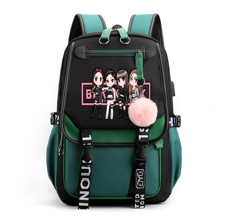 NEW Women girls School Backpacks Anti Theft USB Charge Backpack Waterproof Bagpack School Bags Teenage Travel Bag