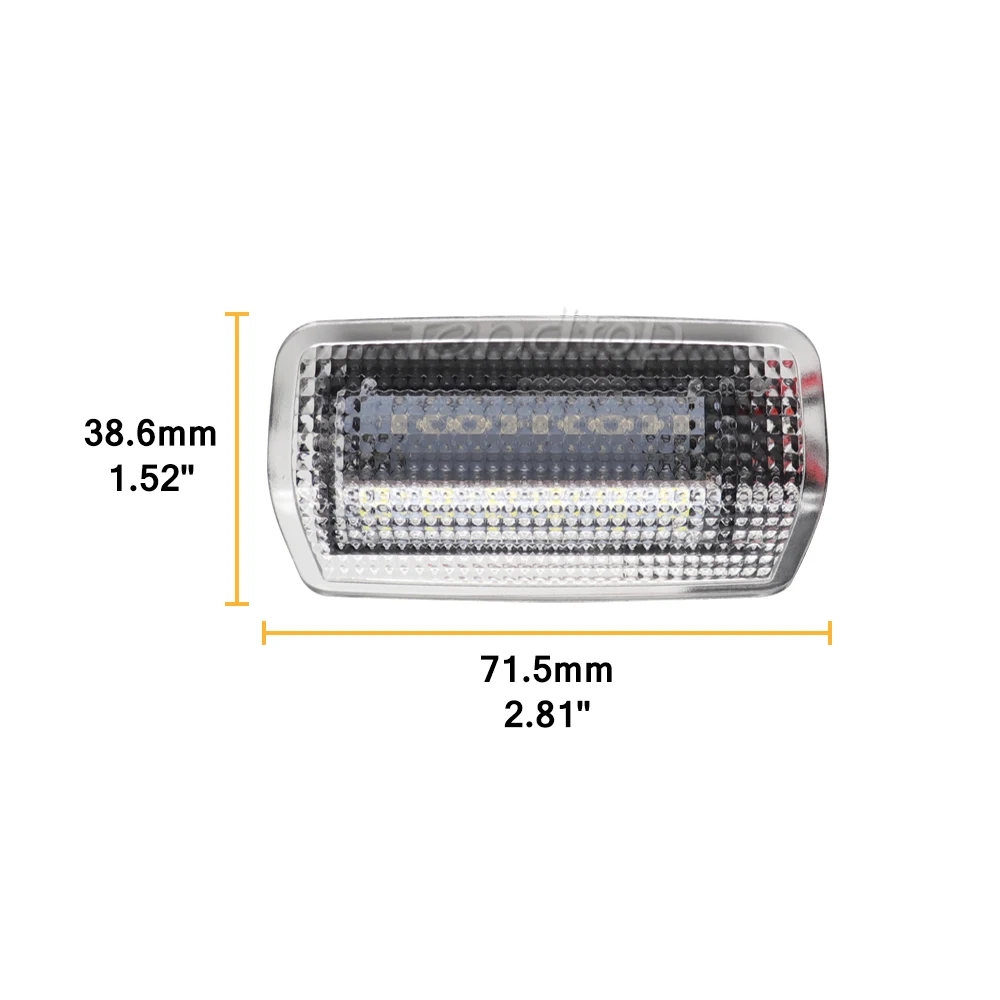 For Toyota Land Cruiser 200 Series 150 Series Prado MK4 J150 For Lexus ES240 IS250 RX350 LED Door Courtesy Light Trunk Lamp