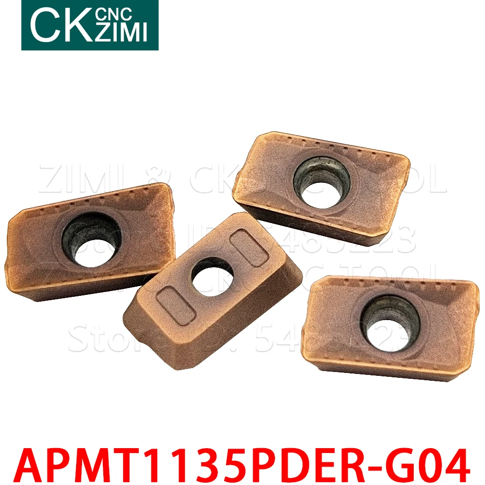 APMT1135PDER-G04 BP1025 APMT 1135 inserti in metallo duro inserti di fresatura utensili tornio per metallo CNC utensili indicizzabili per acciaio inossidabile