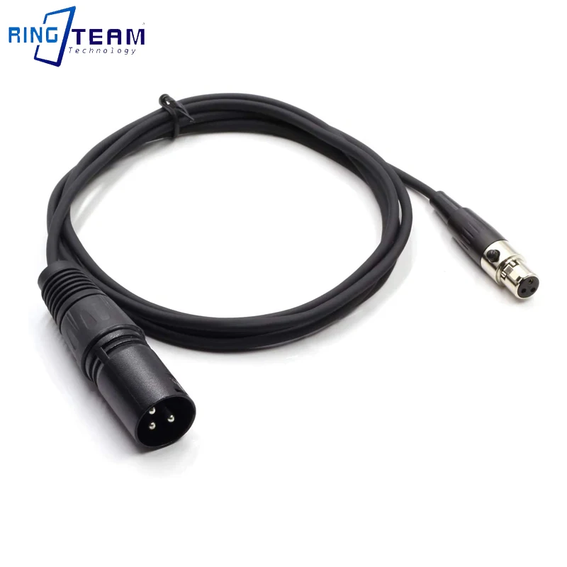 Canon 3-Pin Male Naar Mini Canon 3-Pin Vrouwelijke Rechte Lijn Is Voor Aansluiten Mixers Versterkers Equalizers compressoren Crossovers