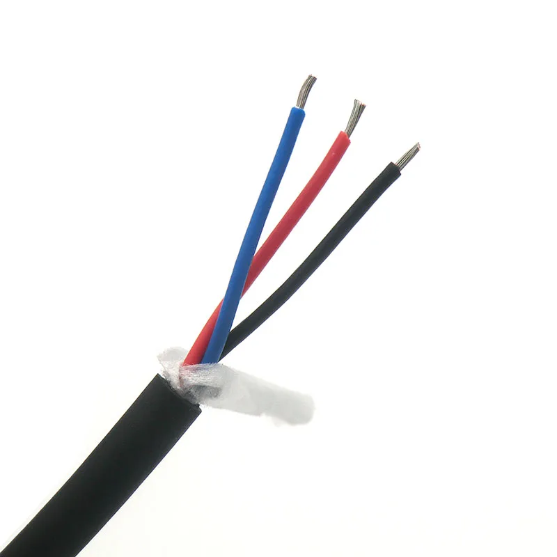 

Flexible Control Wire 3 Core 0.14,0.2,0.3mm² 100m with Tinned Pure Oxygen Free Copper (26,24,22AWG)