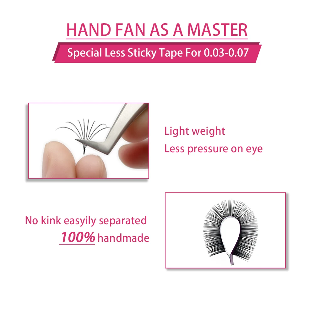 Individual Eyelash Extension Faux Mink False Eyelashes Artificial lashes For Makeup HandMade Natural Lash extension Supplies