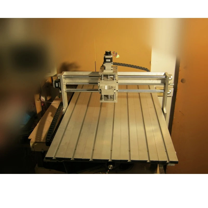 Aluminum Cnc Router Frame 6090 9014 Wood Carving Milling Machine Lathe Bed Kit Ball Screw