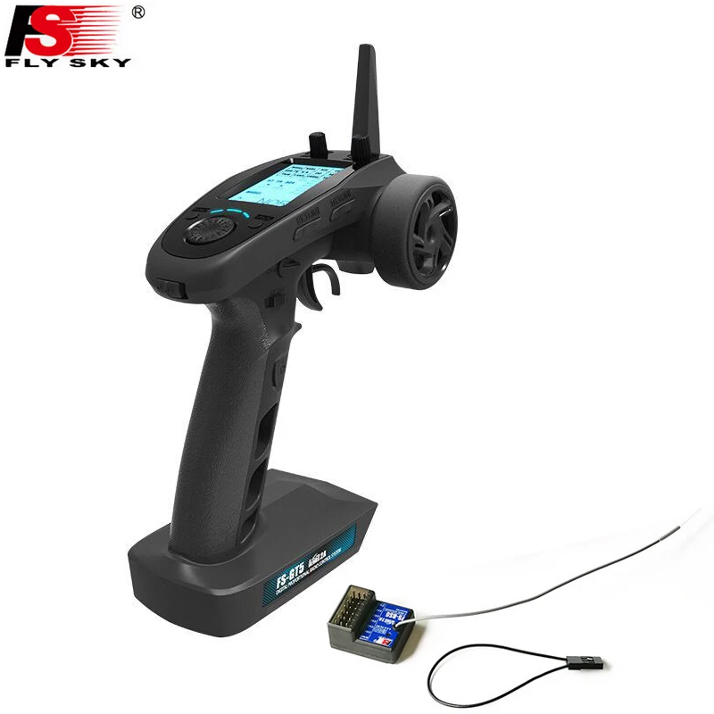 New Flysky FS-GT5 2.4G 6CH Transmitter remote control with FS-BS6 6CH Receiver Built-in Gyro Fail-Safe for RC Car Boat