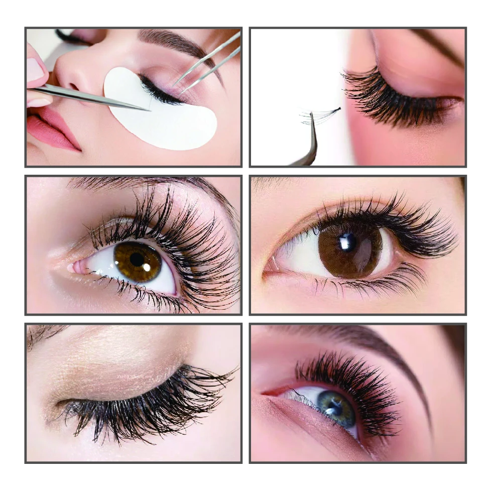 50/100 Pairs Paper Patch Eyelashes Under The Eye Pads Eyelash Extension Paper Patch Eye Stickers Stickers Packaging Makeup Tools