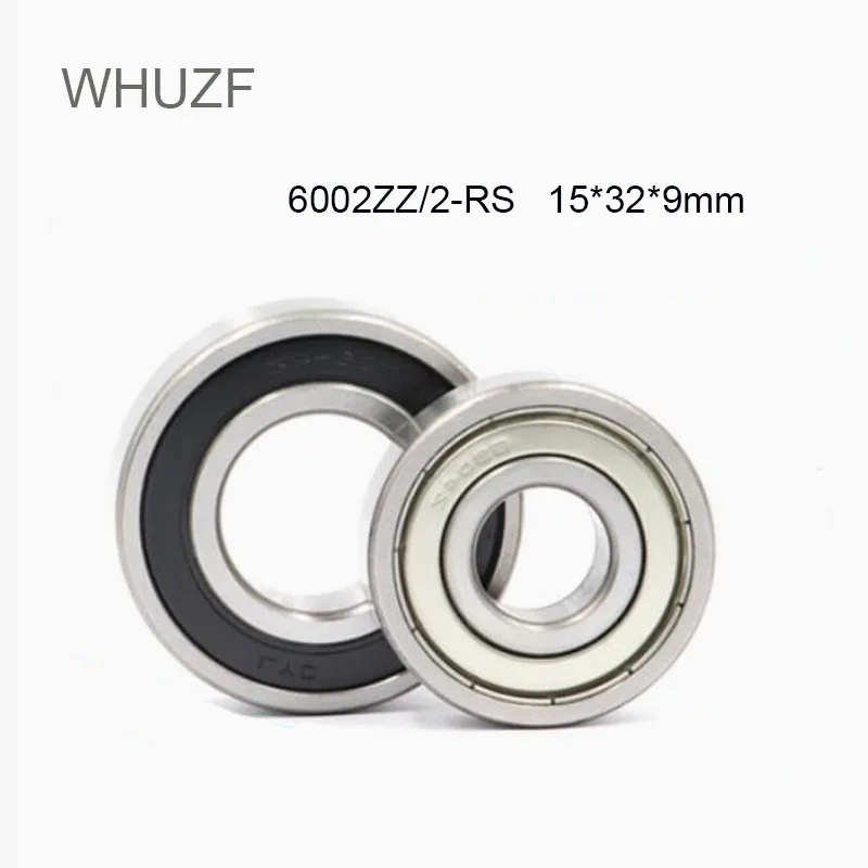 WHUZF 2/4PCS 6002 6002rs 6002RS 6002zz 6002-2Z 6002-2rs RS Deep Groove Ball Bearings 15 x 32 x 9mm High Quality