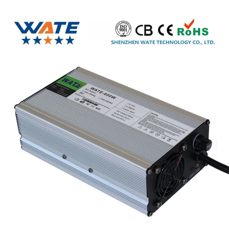 

46.2V 11A Charger Li-ion battery 11S 40.7V automatic battery charger for golf cart and electric car