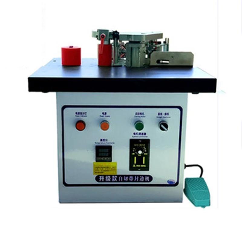 Automatic strip break edge banding Machine wood pvc cut itseld woodworking edge bander