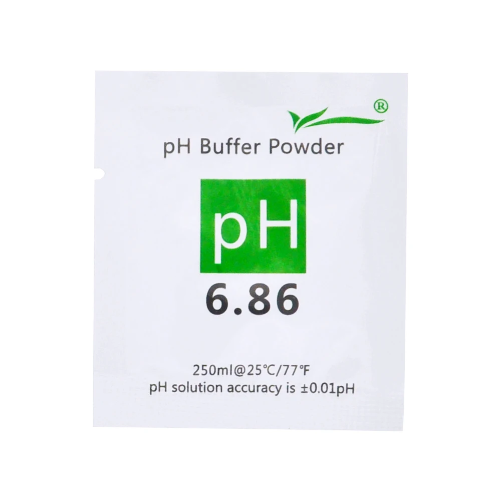 200Pcs PH Buffer Powder for aquarium PH meter PH Test Meter Measure Calibration Solution 4.0/6.86 10%off