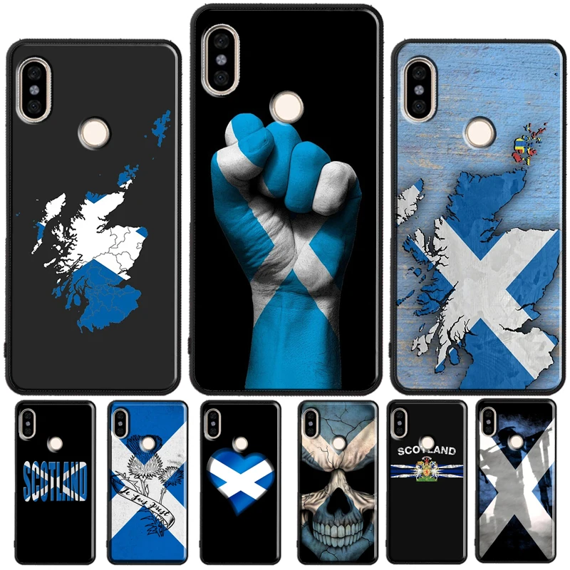 Scotland Scottish Flag For Redmi Note 11 Pro Phone Case For Redmi Note 10 Pro 7 8 9 Pro 10S 9S Redmi 10 9A 9T 9C