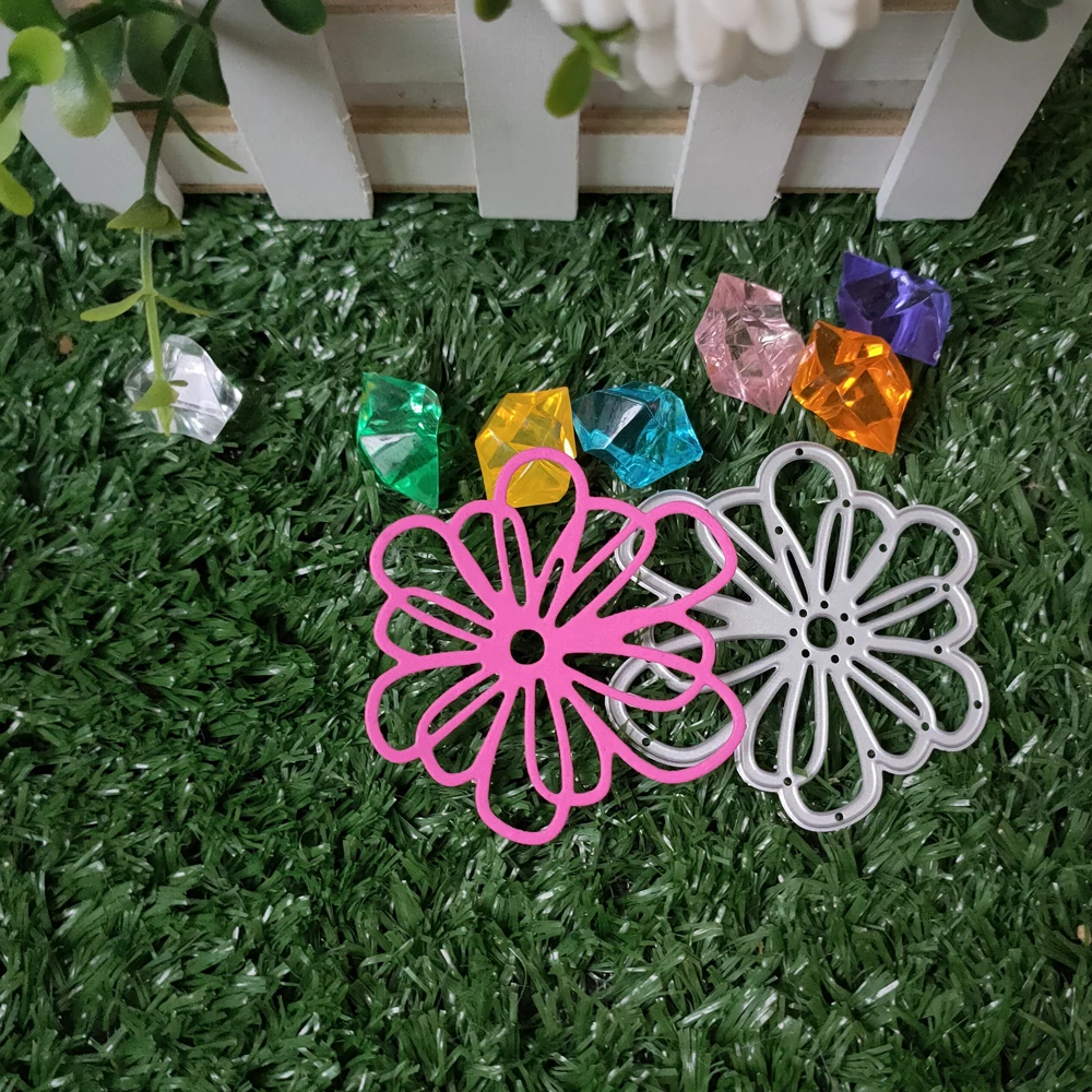 

New Flowers die punching die metal die cutting die scrapbook decorative paper card DIY embossing crafts