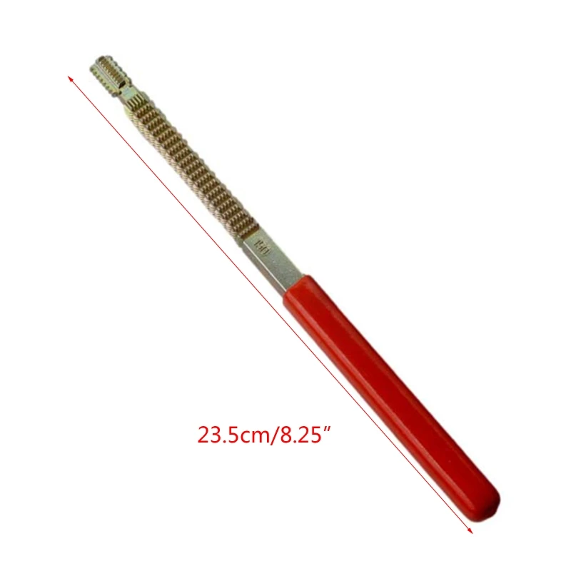 Multifunctional 8.25inch Metric Thread Repair File High Carbon Steel Universal Professional Woodworking File