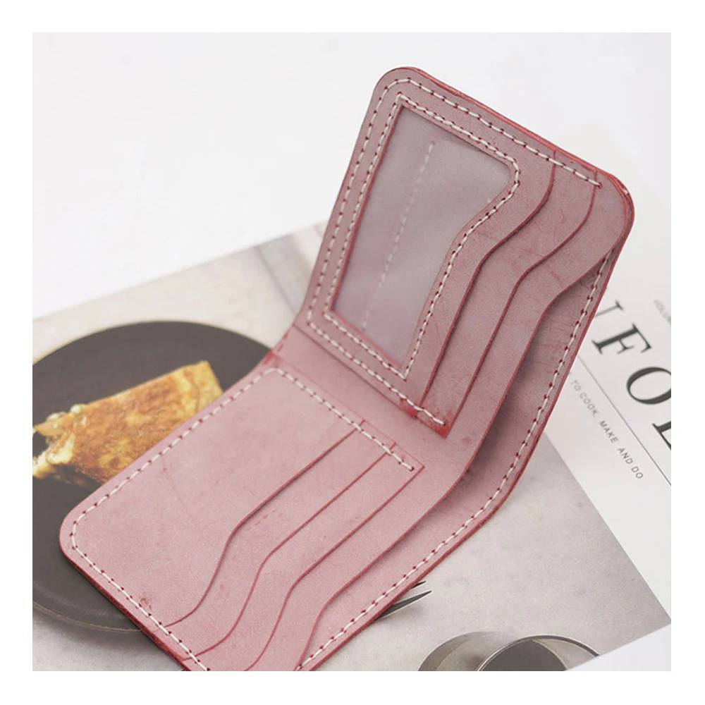 

Laser Mold Leather Wallet Cutting Dies Wooden DIY Handmade Punch Tool Suitable For Machines On The Market