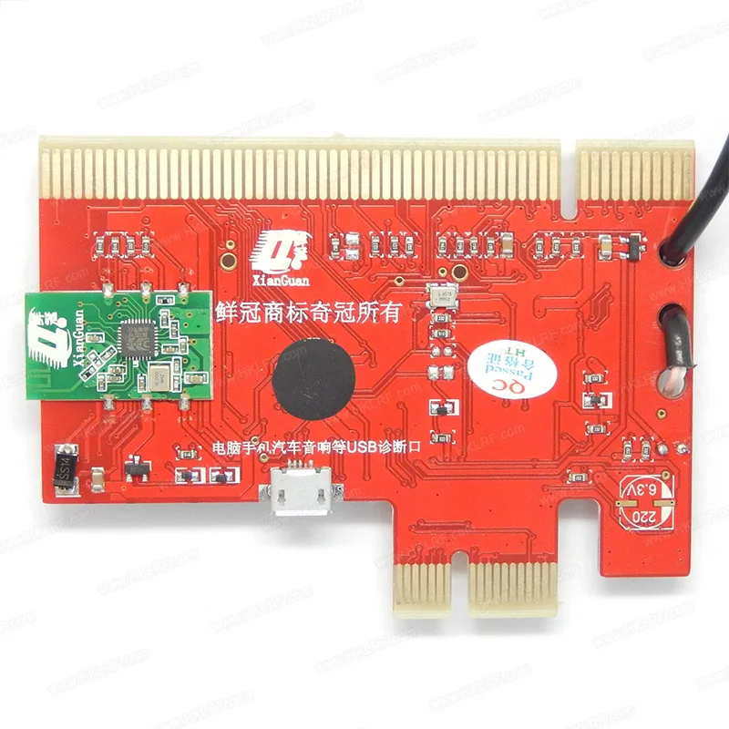 PCI PCIE LPC MiniPCI-E Analyzer Type A Diagnostic Card KQCPET6-V8 for PC Laptop Tester