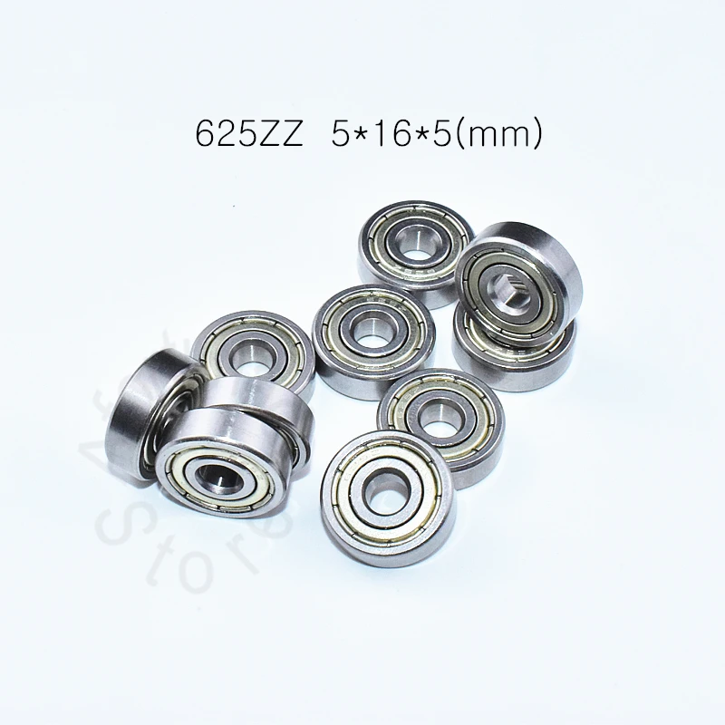 

Carbon steel 10pieces bearing 625zz 5*16*5(mm) metal Sealed High speed Mechanical equipment parts