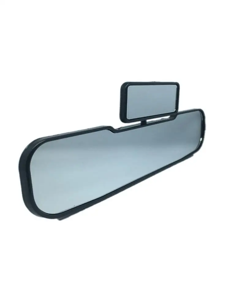 2 In 1 Rotatable Car Rear Mirror Double Rearview Car Baby Mirror Kids Universal Wide Angle Safety Back Seat Mirror