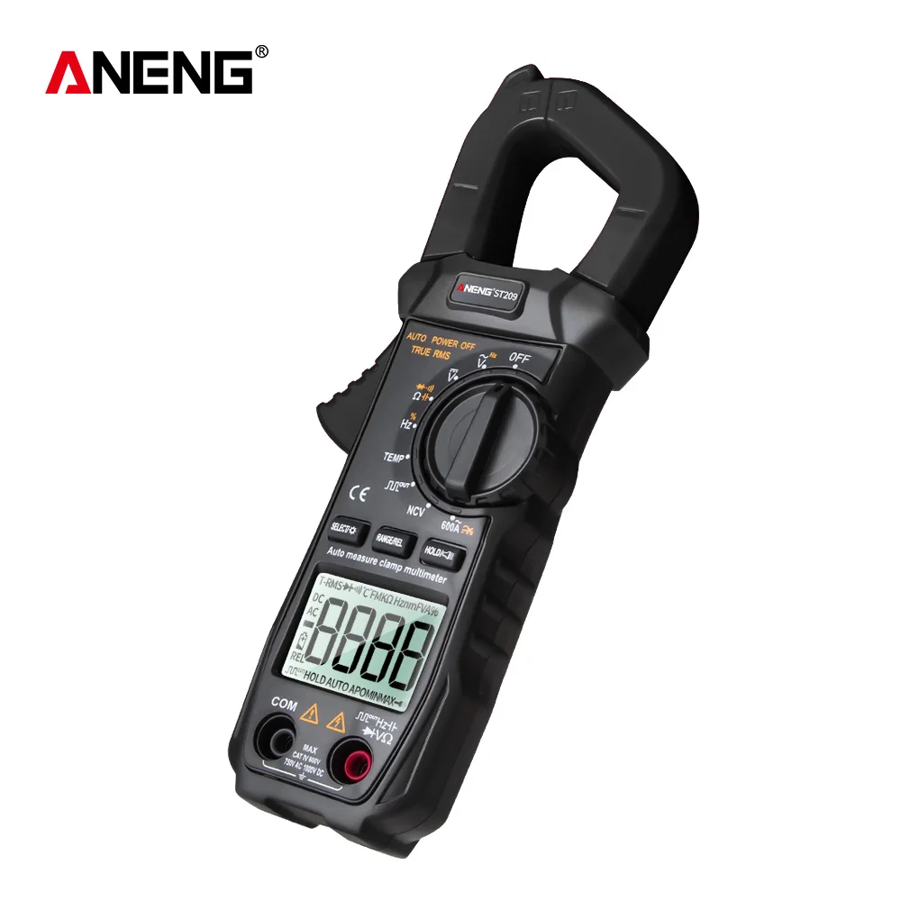 

2020 new Multi-function Clamp Multimeter Auto Range Digital Ammeter AC DC Multimeters High Precision