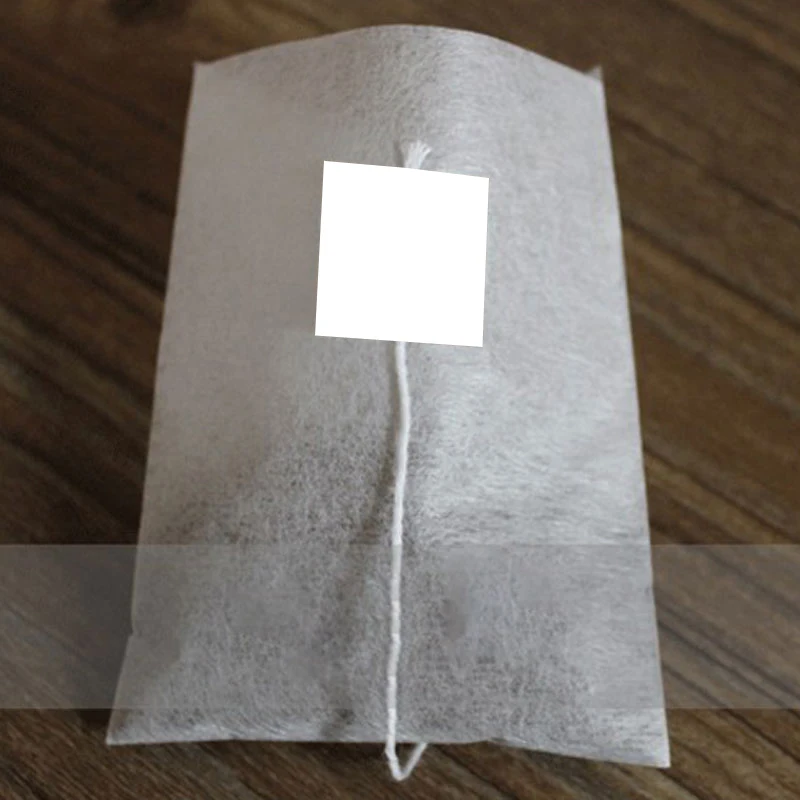 

100Pcs/Lot Personality Lace Heat-Sealing Tea Bags Empty Filter Bag Paper With White Tag 7*9cm