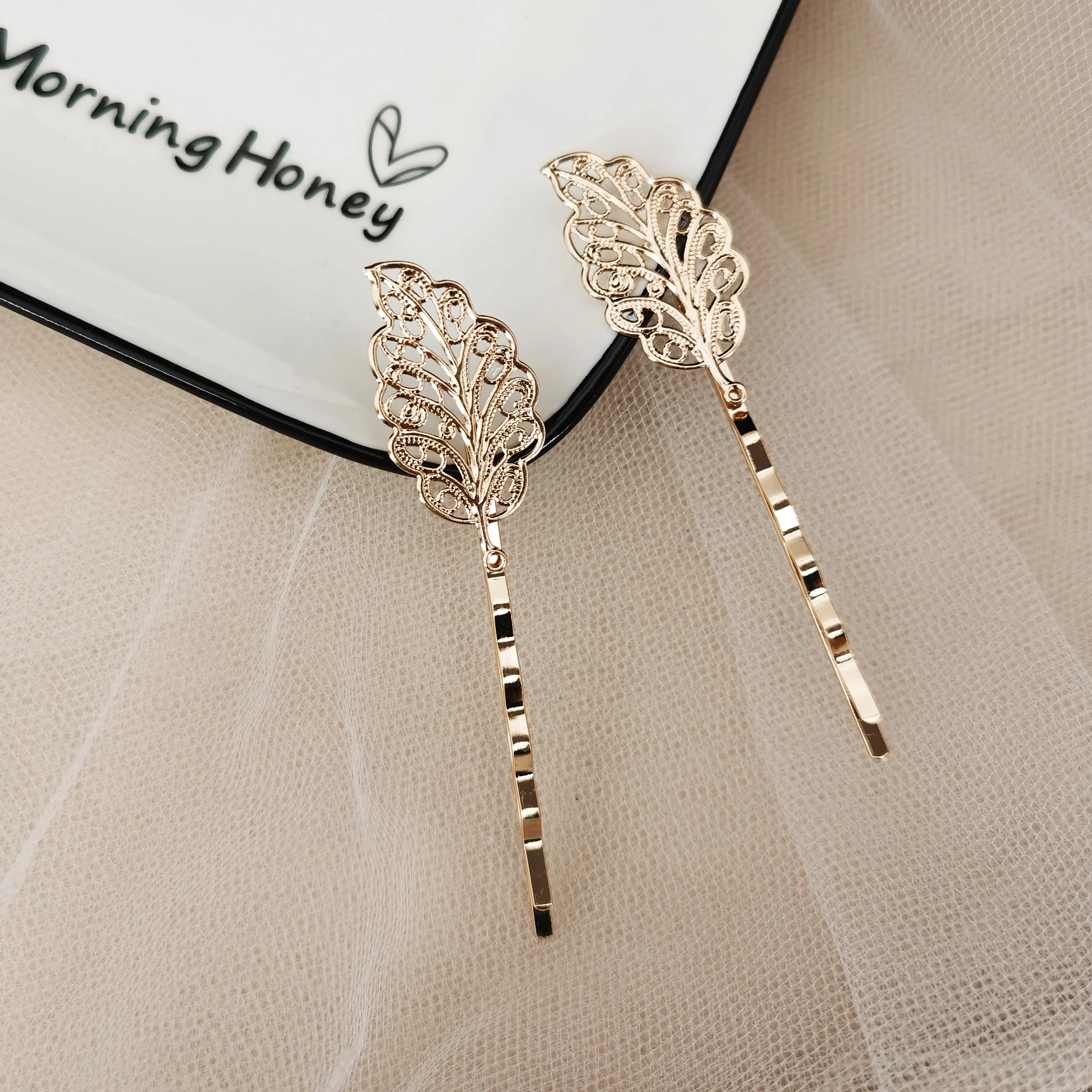 2 Teile/satz Metall Libelle Haar Clip Pins Mädchen Haarnadel Haarspange Vintage Haarnadeln Frauen Zubehör Schmuck Geschenke – Detail 9