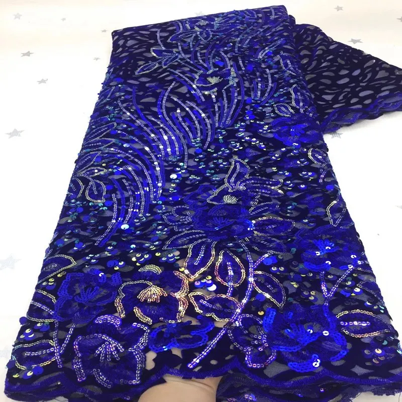 New Fashion African lace fabric 2021 High Quality Velvet Lace Handcut Nigerian Lace Fabrics For Wedding TS9749