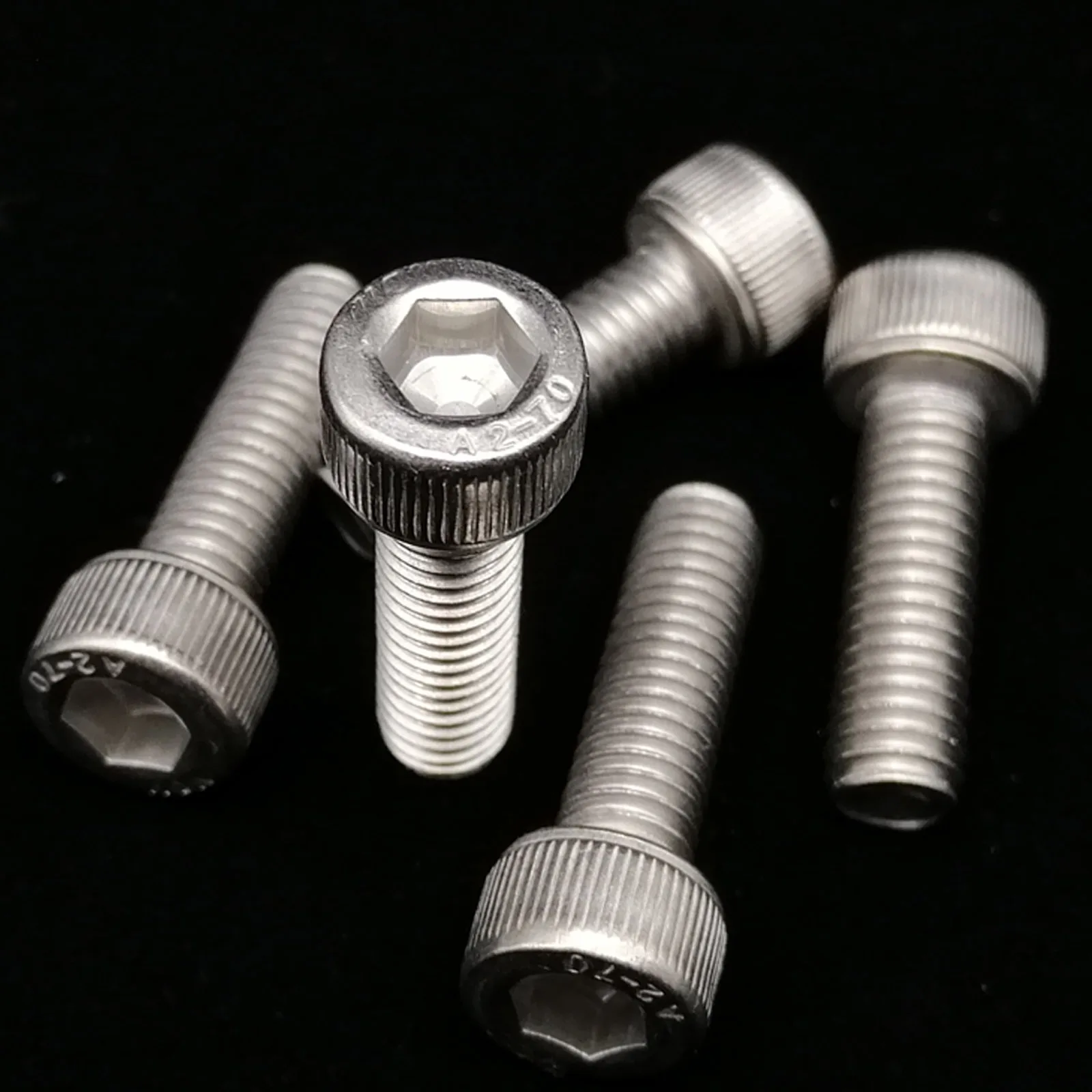 Total 400/650/1140/2100X M1.6 M2 M2.5 M3 M4 M5 304 Stainless Steel Hexagon Hex Socket Cap Head Screw Bolt Nut Set Assortment Kit