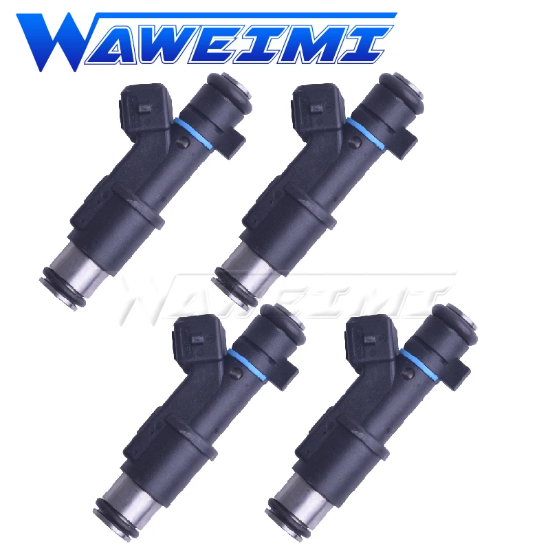 

WAWEIMI 4x Fuel Injector Nozzle Valve 01F003A For Peugeot 206 307 406 407 607 806 807 Expert 2.0L 16V 1984E2 348004 75116328