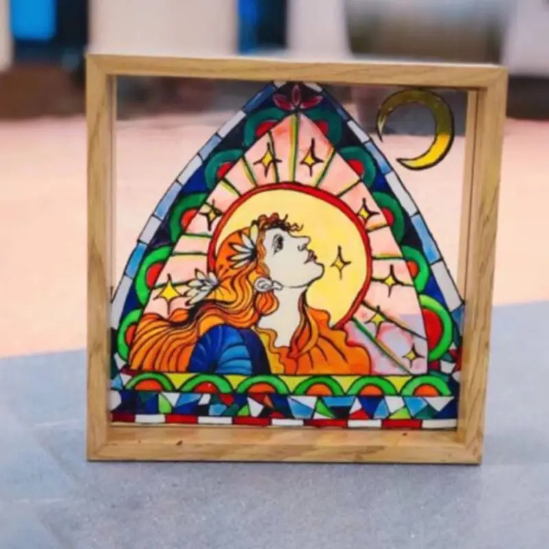 Краска Акриловая, 12 мл, 12 цветов