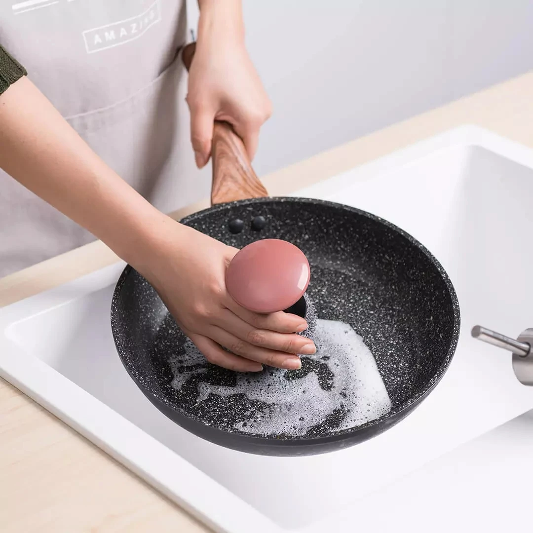 youpin cleaning brush Nano pot brush detergent cleaning ball, can wash frying pans, bowls, plates, kitchen supplies, gadgets