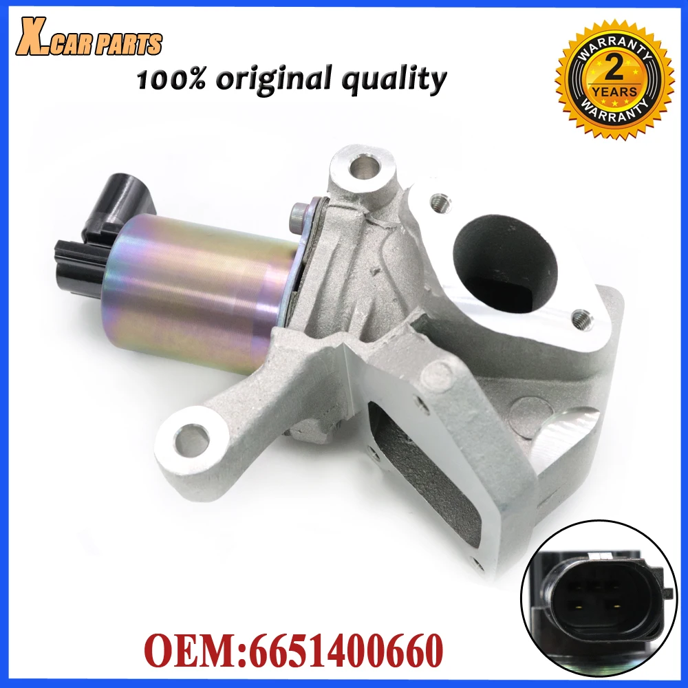 6651400660 Car Auto Parts Actuator Exhaust Gas Recirculation EGR Valve For SSANGYONG ACTYON SPORTS I 2005 2006 6651400560