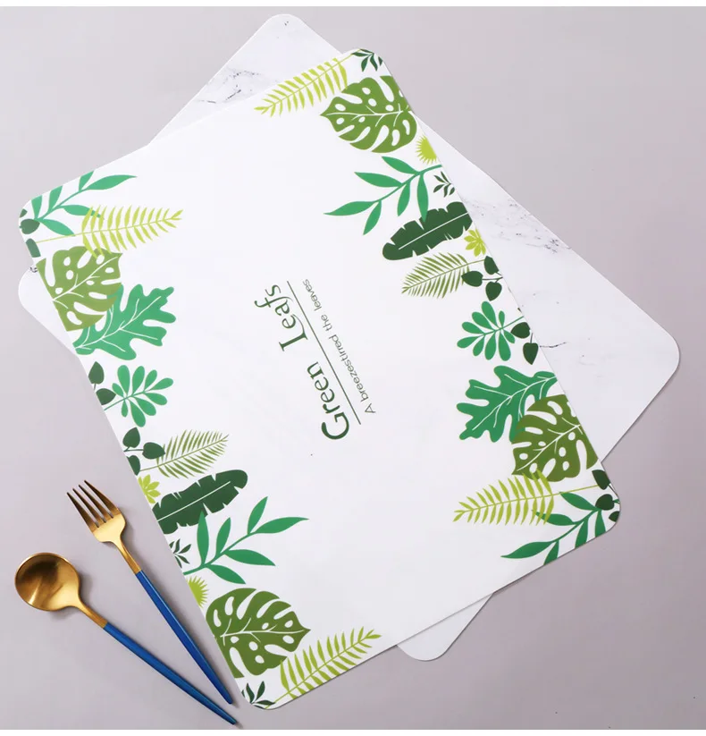 NEW Silicone Waterproof Placemat Table Mat Heat Insulation Anti-skidding Washable Durable For Kitchen Dining