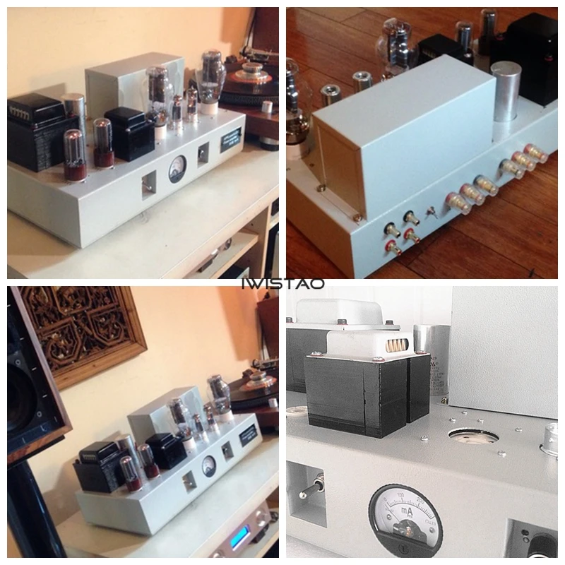 IWISTAO-Amplificador de tubo de un solo extremo, Mono-bloque integrado West Electric Master 2x8W, tubo de vacío 6F3 Drive 300B 5Z2P rectificador