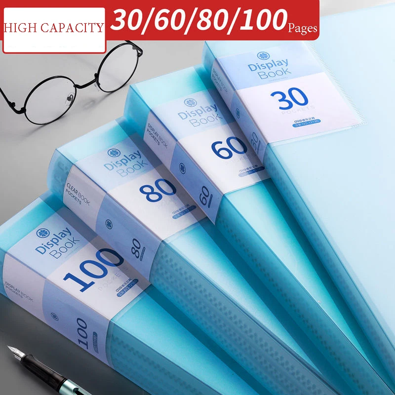 Classeur A4 Multicouche Transparent pour Documents de Test de Grossesse, Sac de Rangement, Journal de Réception