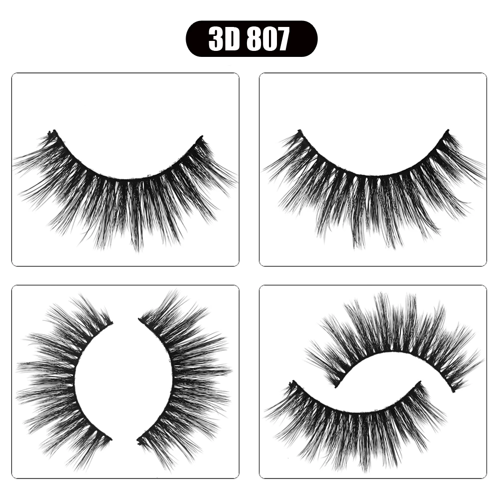 10 Paar 3D-Nerzwimpern, Anbieter, natürliche falsche Wimpern, Make-up, Wimpern, künstliche Wimpern, Großpackung – Detail 20