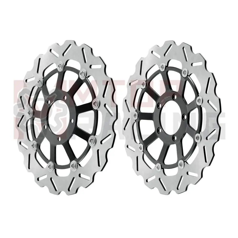 Pair Front Brake Disc for Ducati Monster 1100S (2009-2010) 999 (2003 2004 2005 2006) Brake Rotors