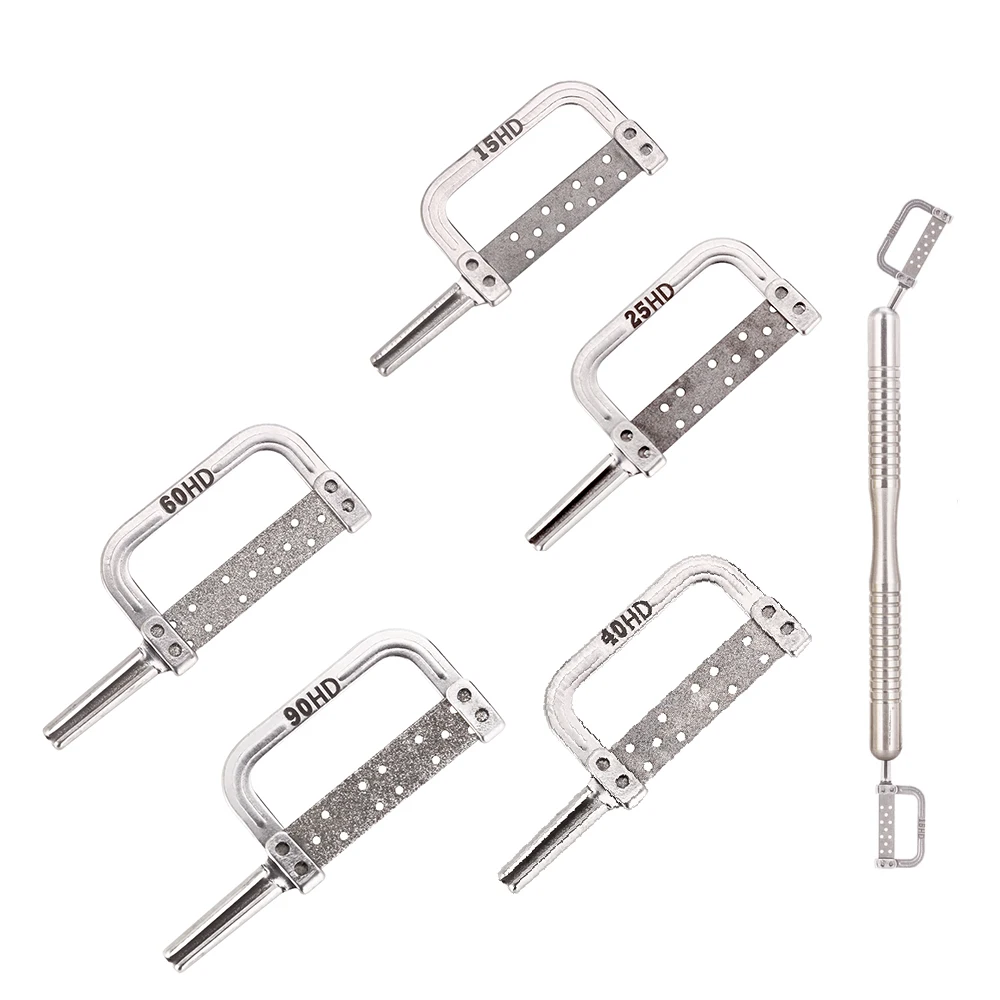 1 PC 15HD -90 HD Dental Kieferorthopädische Interproximal Emaille Reduktion IPR Automatische Streifen Interproximal Emaille Reduktion Griff IPR – Detail 1