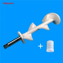 New Replacement Scraper Beater Rod Of Soft Serve Ice Cream Machine Accessory Spare Part With 1 Seal Pipe Stainless Steel Axis