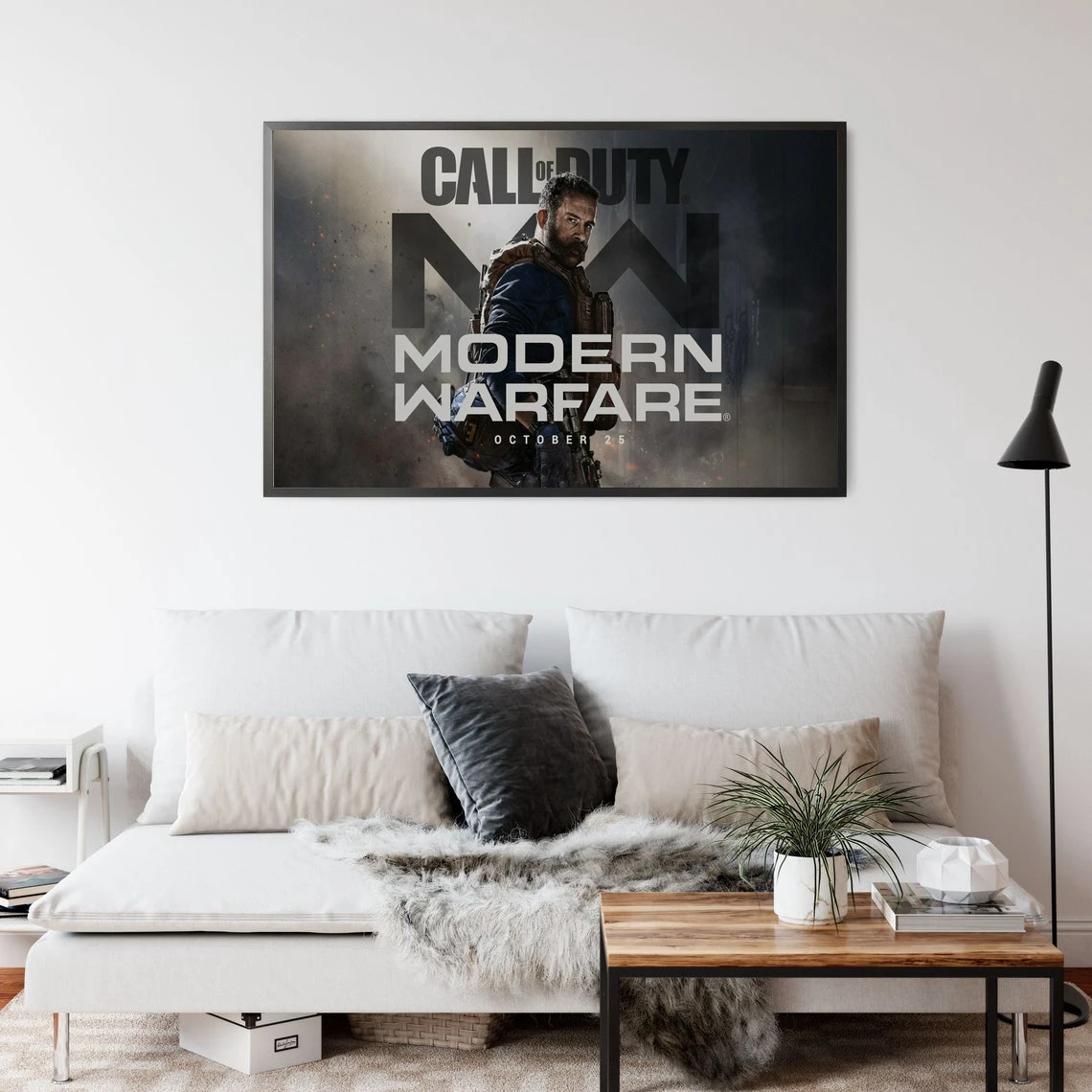 Modern Warfare Game Poster Home Wall Painting Decoration (No Frame)