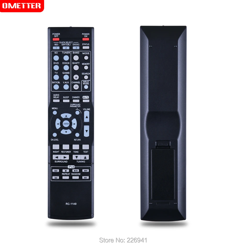 

New remote controller for Denon AV receiver RC-1149 RC-1158 AVR-390 AVR-391 AVR-1311 AVR-1312 AVR-2105 AVR-2106 AVR-1601 AVR-250