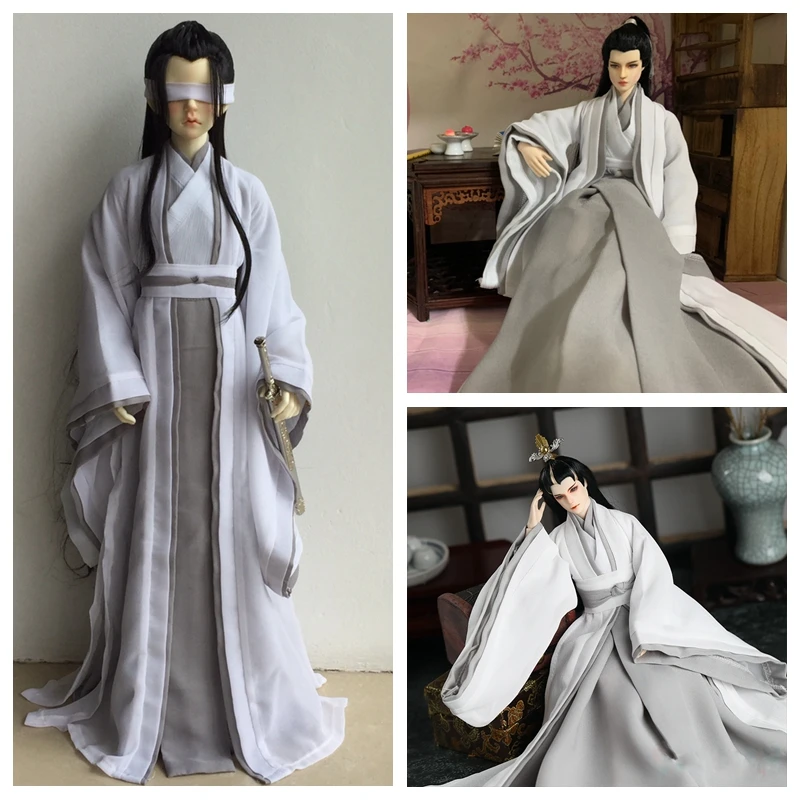 OB27 1/6 Scale Figure Doll 1/4 1/3 BJD Clothes Accessories Ancient Costume Hanfu Samurai suit For BJD/SD Strong uncle A762