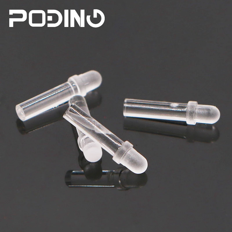 

Poding High Transmittance Light Pipe RoHS Plastic 3mm Diameter Round Head Light Guide PLP1 Series